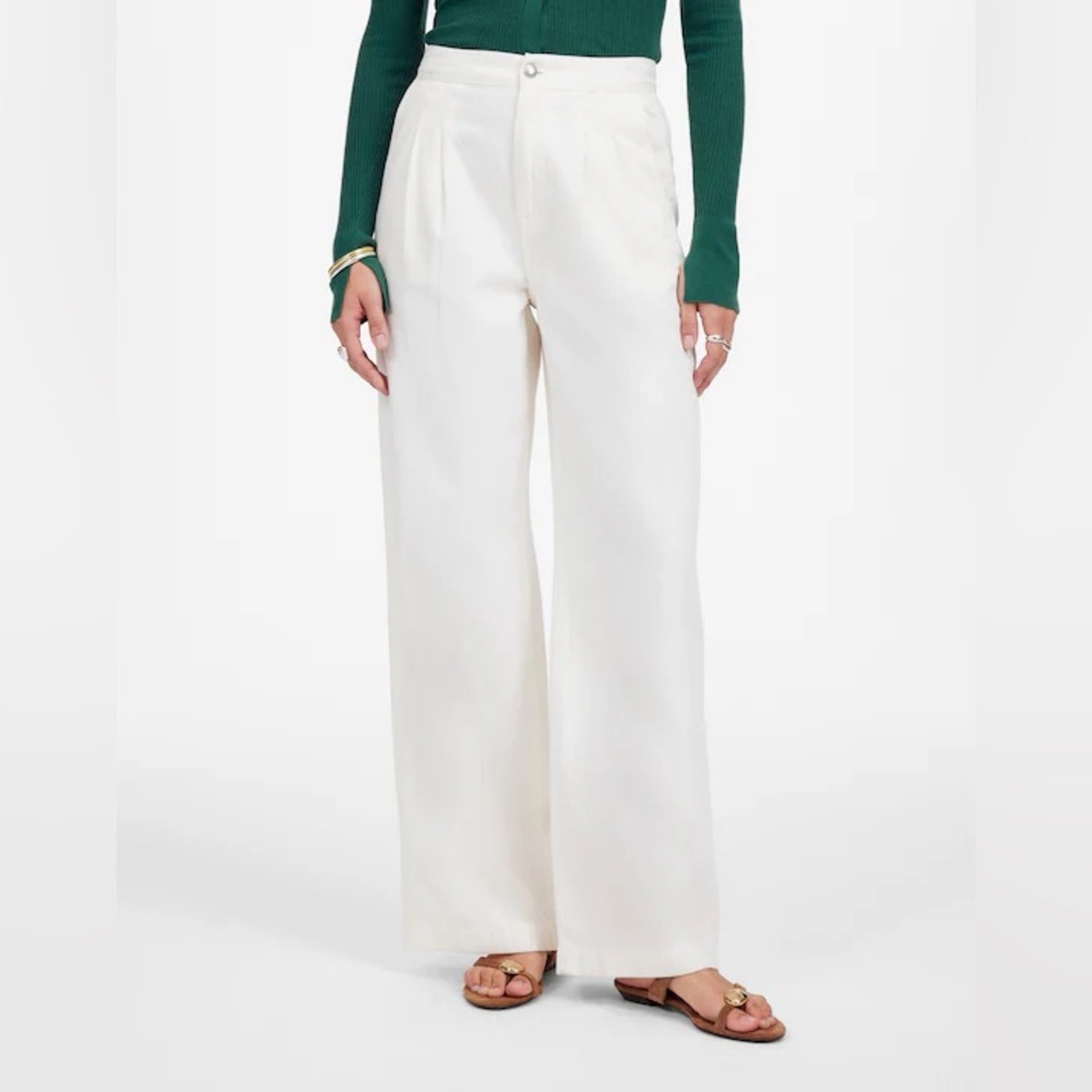 Madewell The Harlow Wide-Leg Jean: Airy Denim Edition In Vintage Canvas Size W29